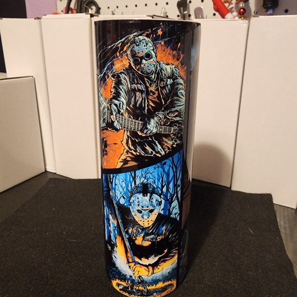 Horror Jason 20oz tumbler - Picture 3 of 3